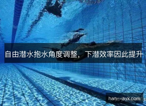 自由潜水抱水角度调整，下潜效率因此提升